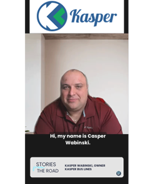 Kasper Wabinski story from the road video frame