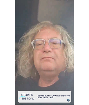 Gerald Burnett story from the road video frame